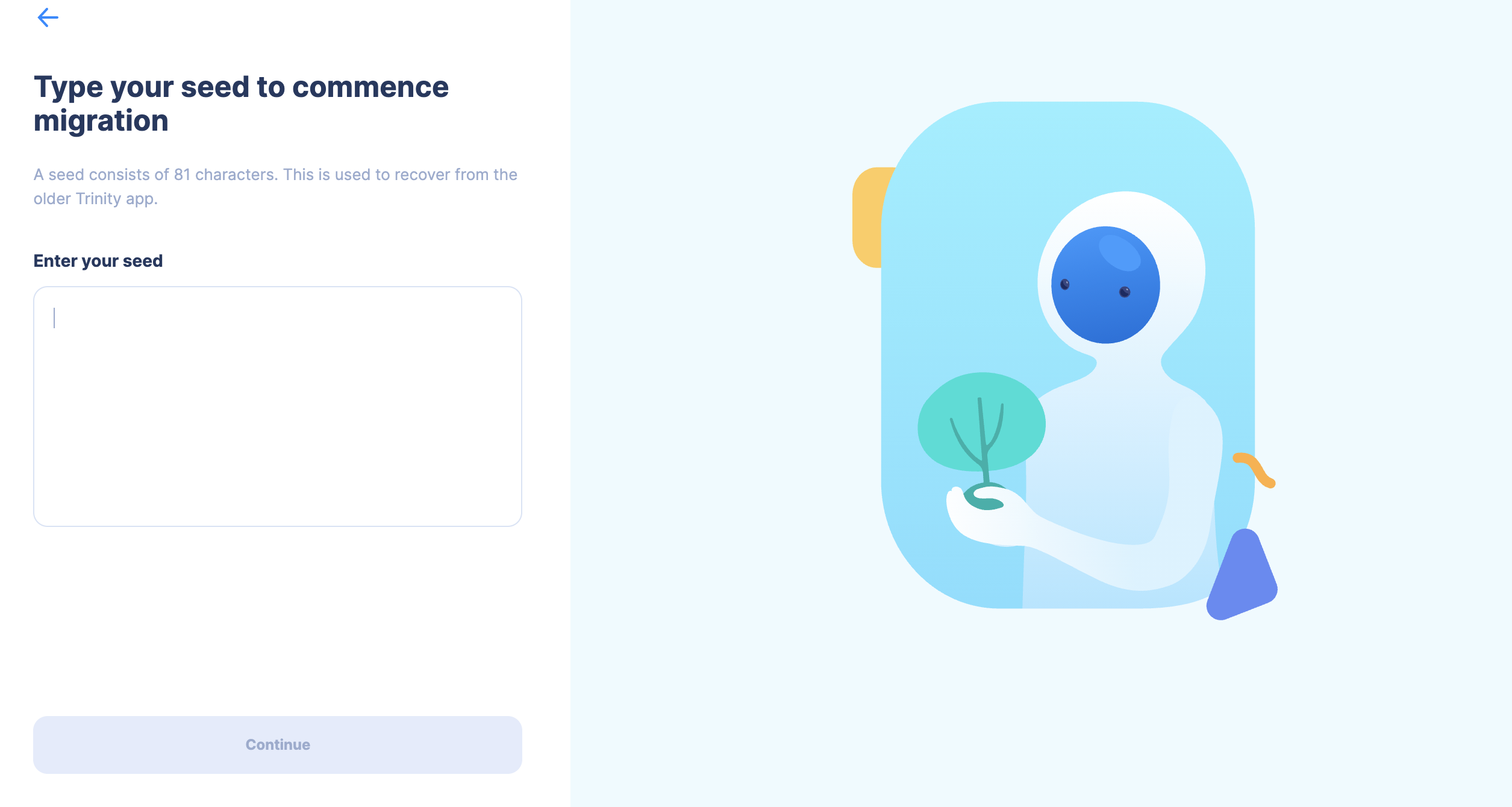 Legacy Migration Tool Seed